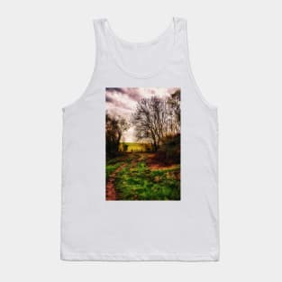 Muddy Country Path HDR Tank Top